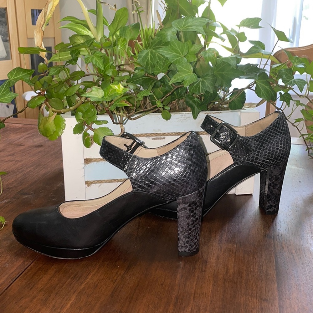 Clarks Leather Heels